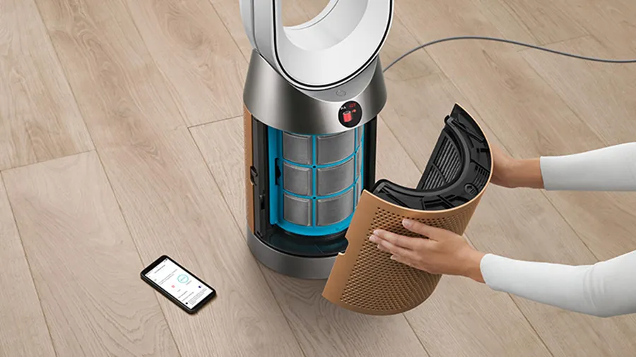 Oczyszczacz powietrza i wentylator Dyson Purifier Cool Formaldehyde TP09 Gold / White